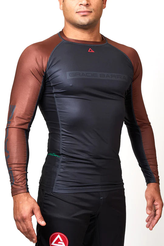 Rashguard Ranqueada M/L GB Edition - Marrom