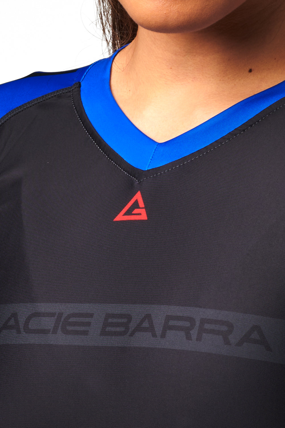 Rashguard Ranqueada M/C Feminina- Azul