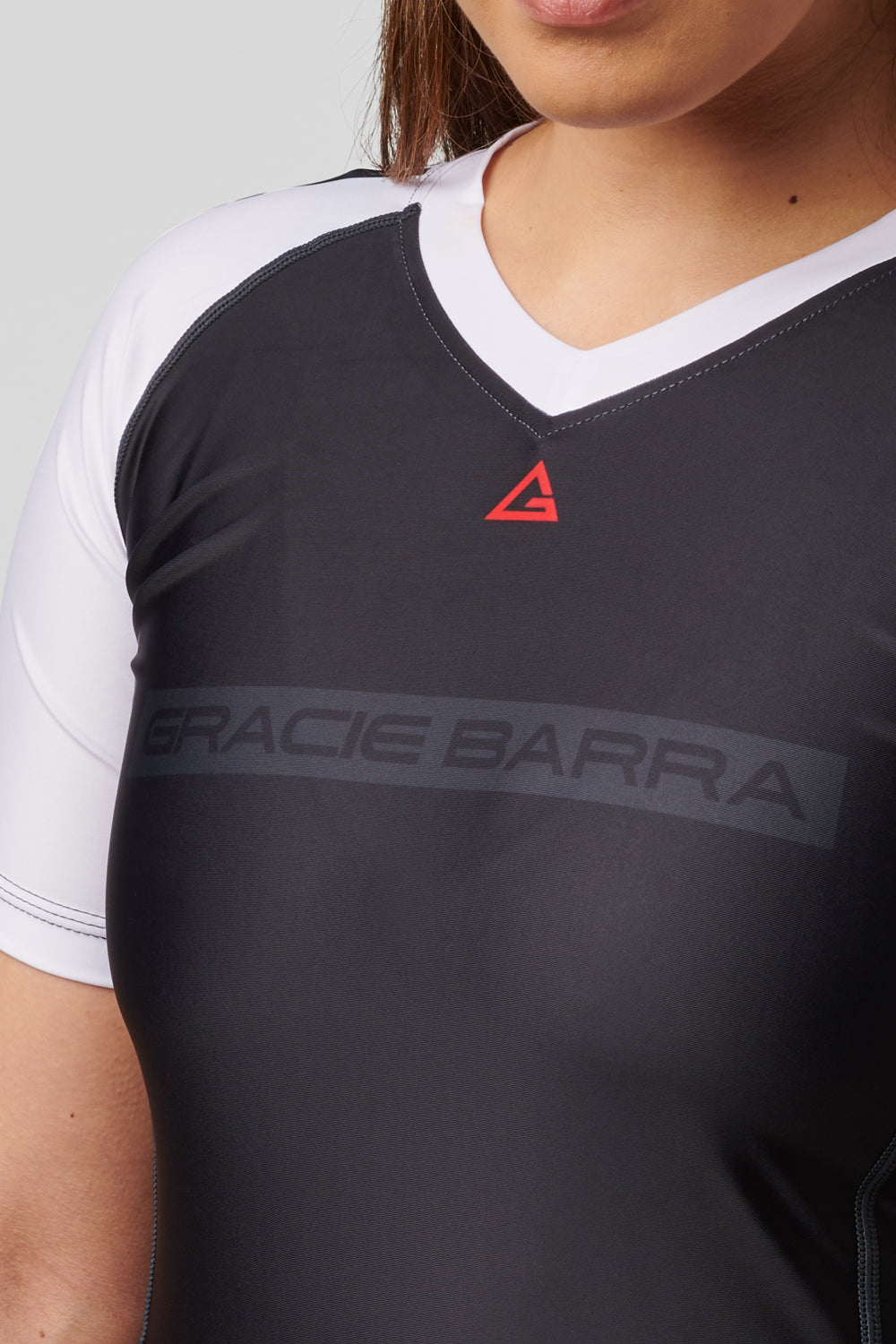 Rashguard Ranqueada M/C Feminina - Branca