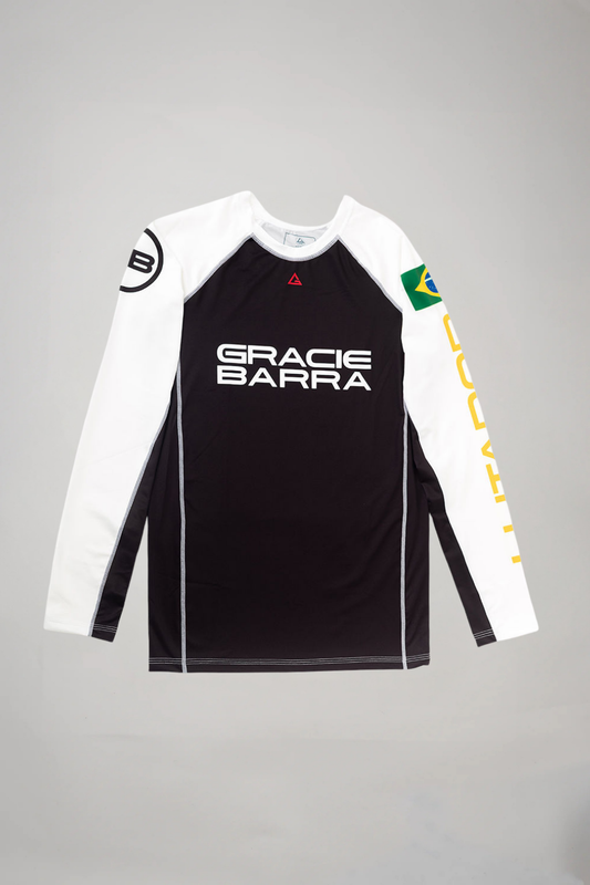 Rashguard Ranqueada M/L Lutador - Branca