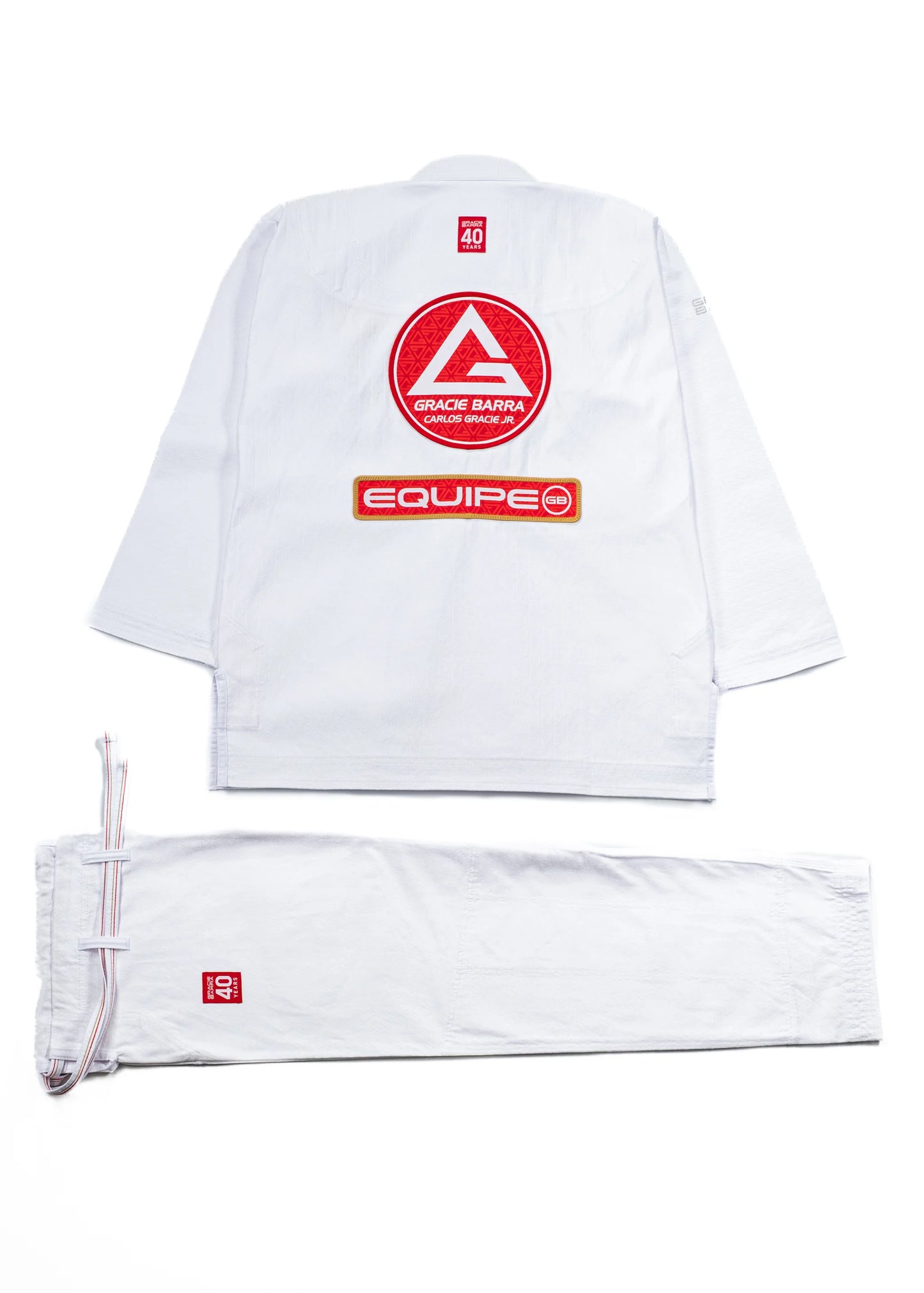 Kimono de Aniversário de 40 Anos - Branco