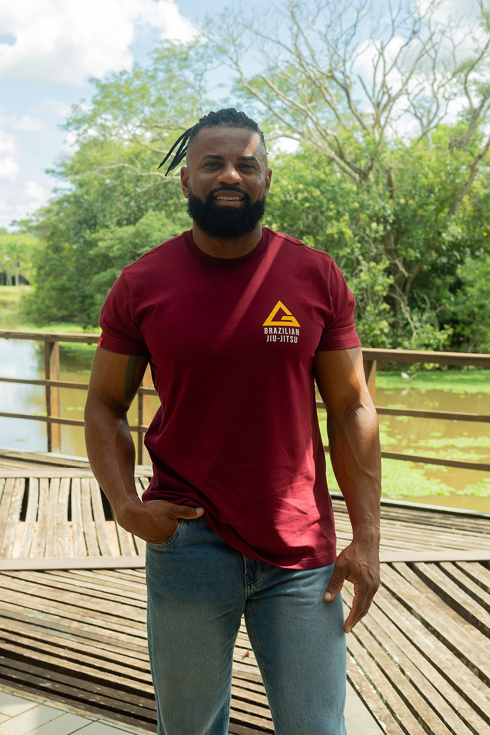 Camiseta Arte Suave v2 - Vinho