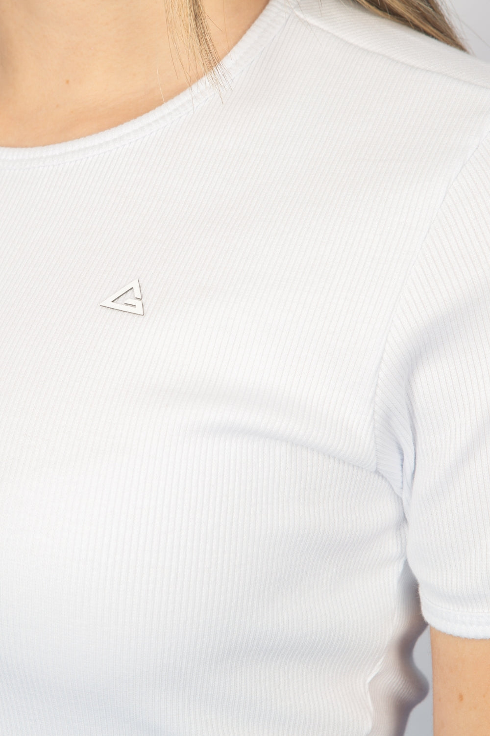 Cropped Legacy Canelado - Branco