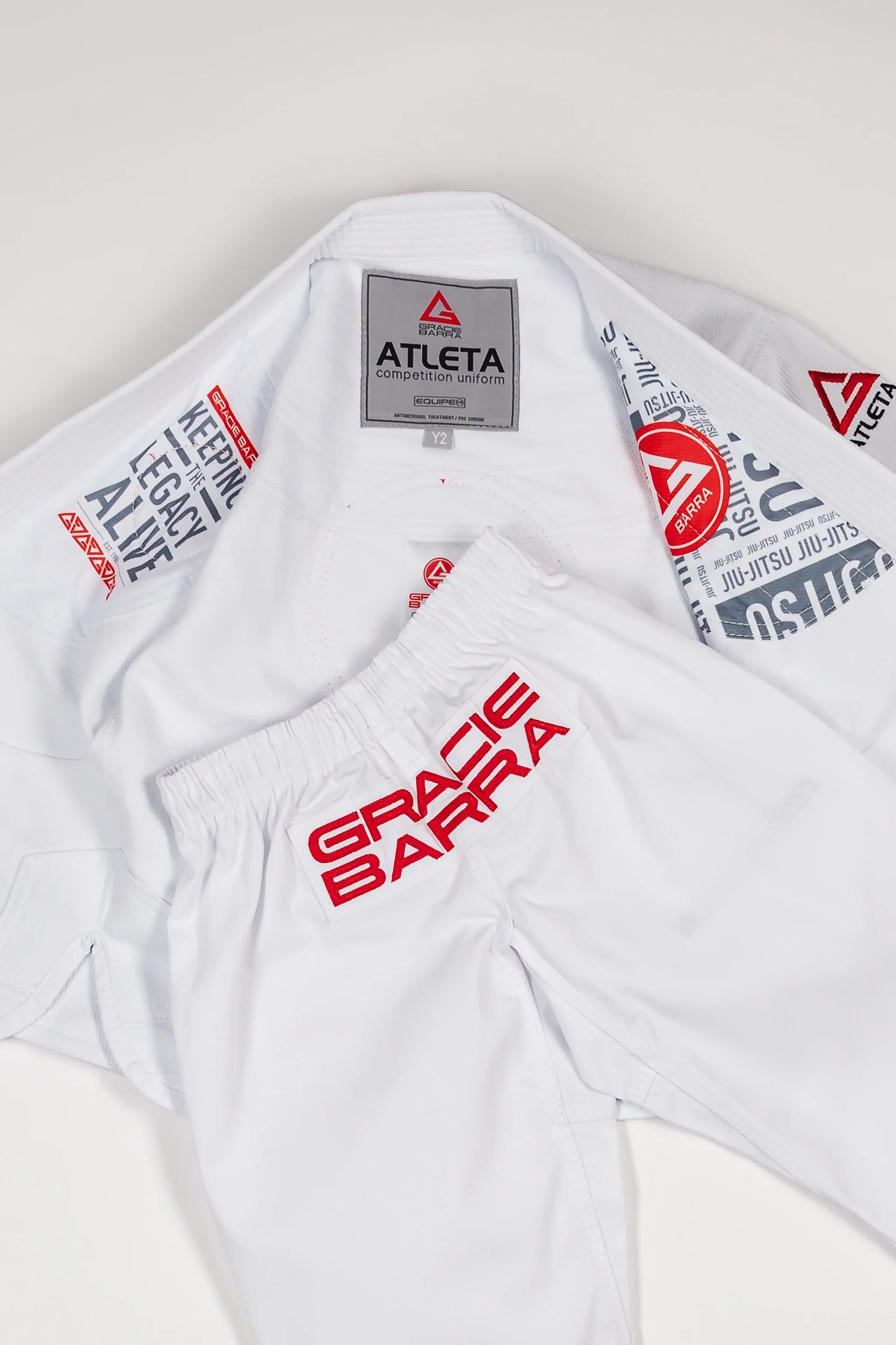 Kimono AtletaGB V4 Infantil - Branco