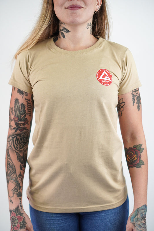Camiseta RS feminina - Bege