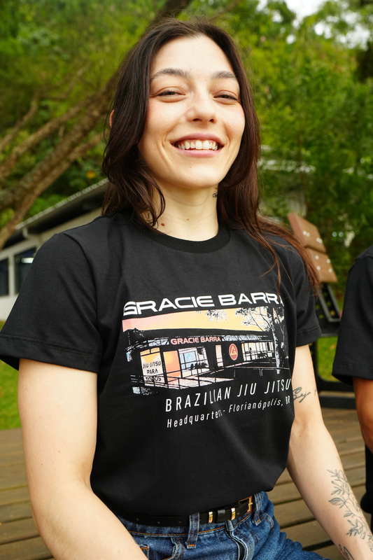 Camiseta GB Headquarters Florianópolis Feminina - Preta