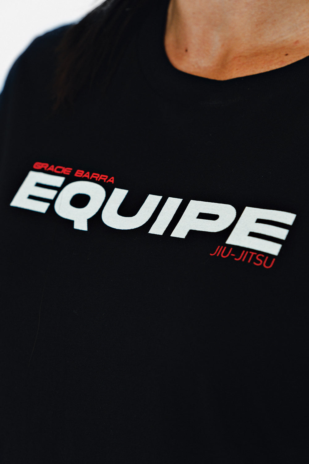 Camiseta Feminina Equipe- Preta