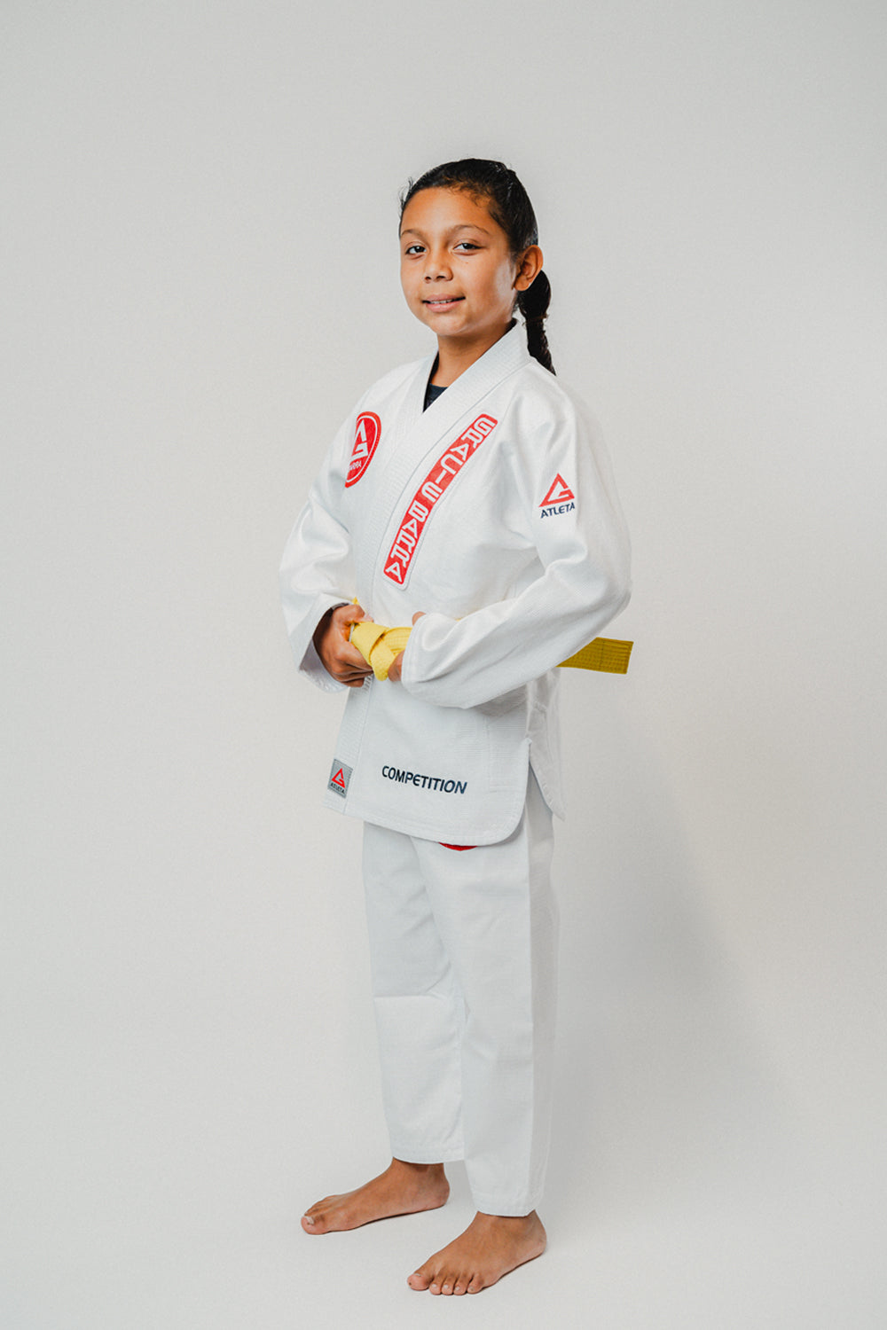 Kimono AtletaGB V4 Infantil - Branco