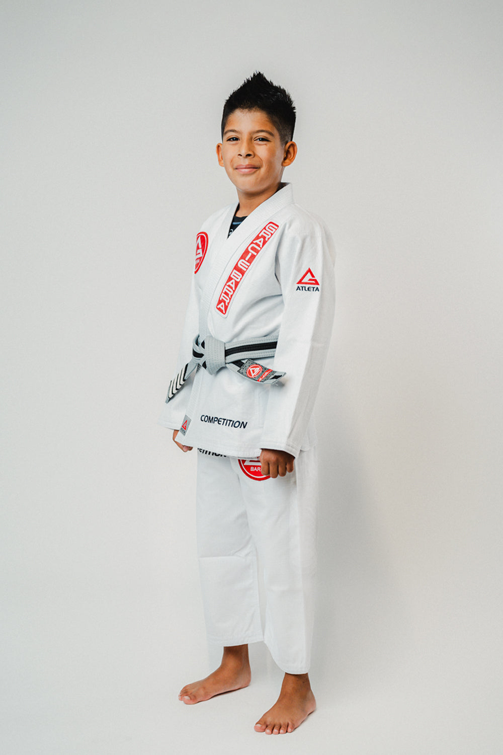 Kimono AtletaGB V4 Infantil - Branco