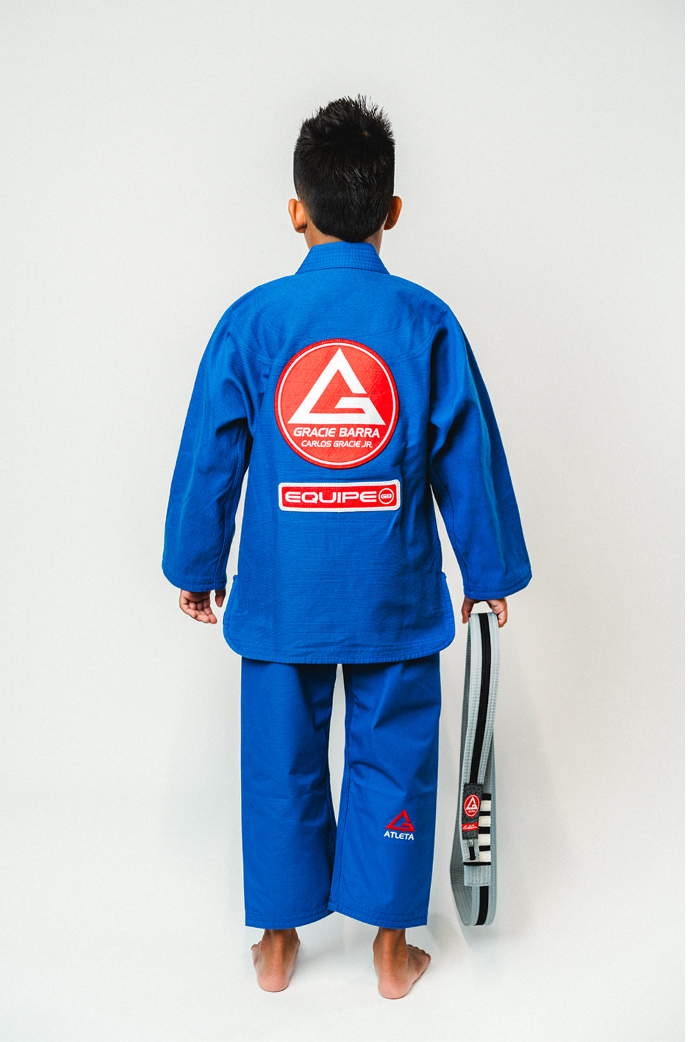 Kimono AtletaGB V4 Infantil - Azul