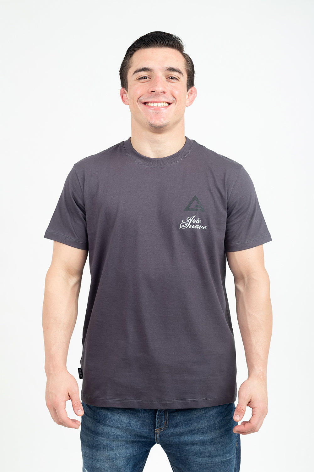 Camiseta Arte Suave V3 - Cinza