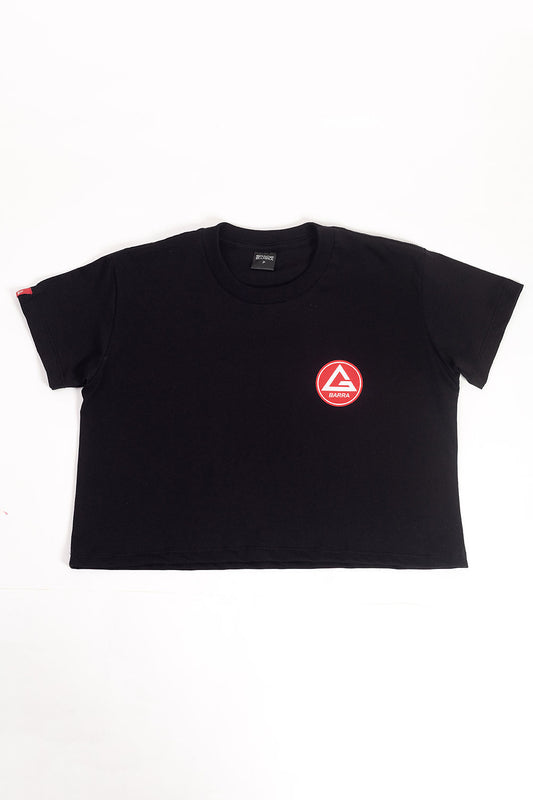 Cropped Red Shield Elite - Preta