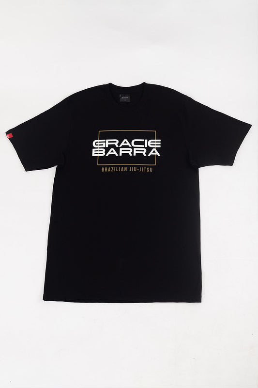 Camiseta Stacked Oversized - Preta