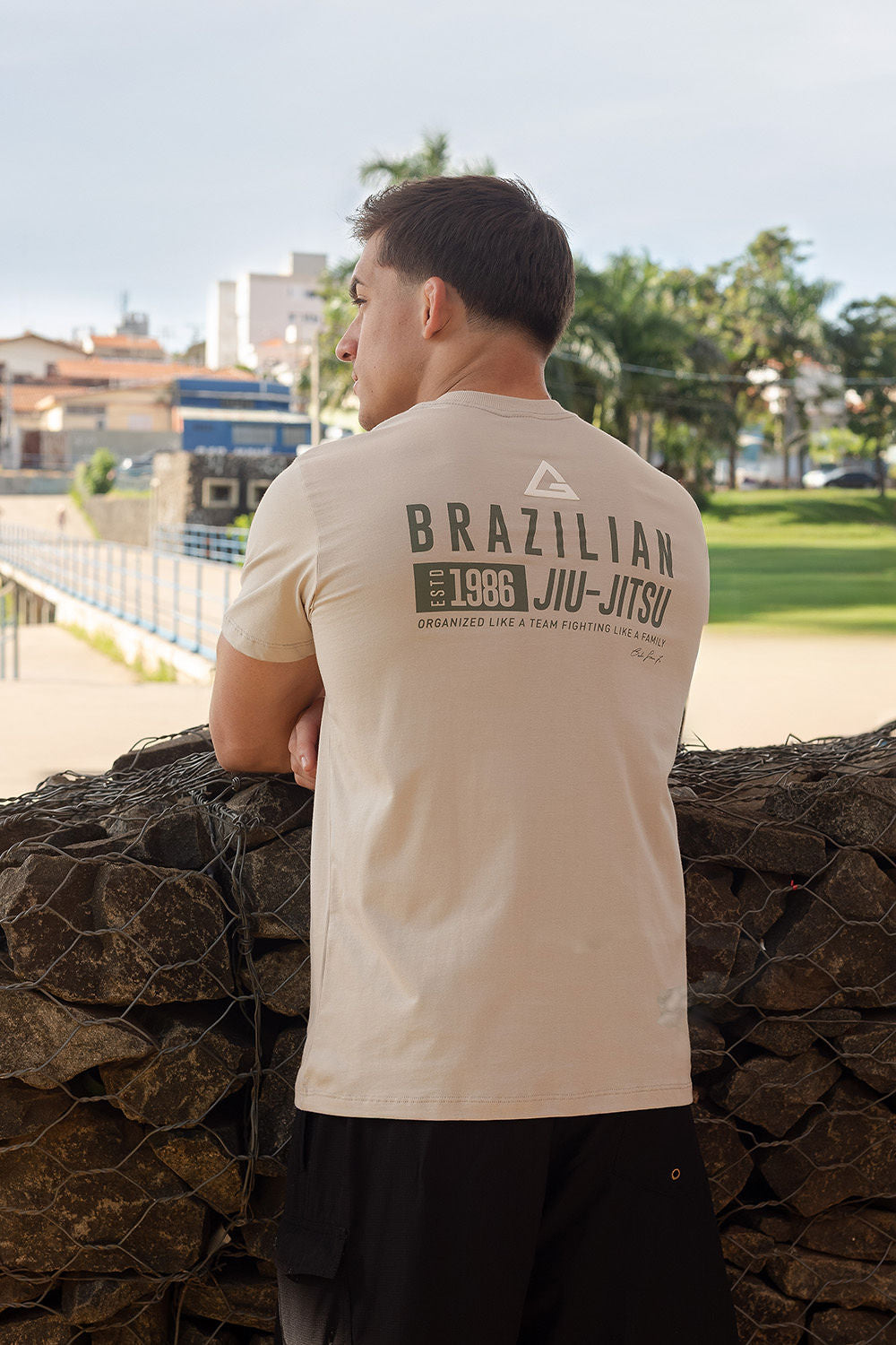 Camiseta Tactical - Natural