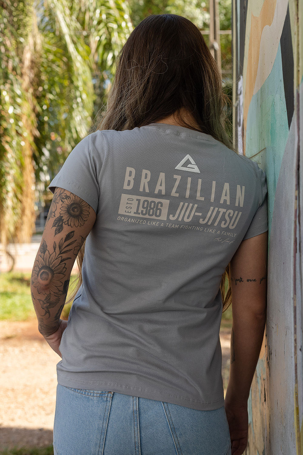 Camiseta Tactical Feminina - Cinza